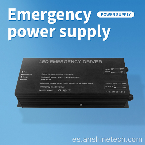 Controlador de emergencia de luz LED con certificado CE